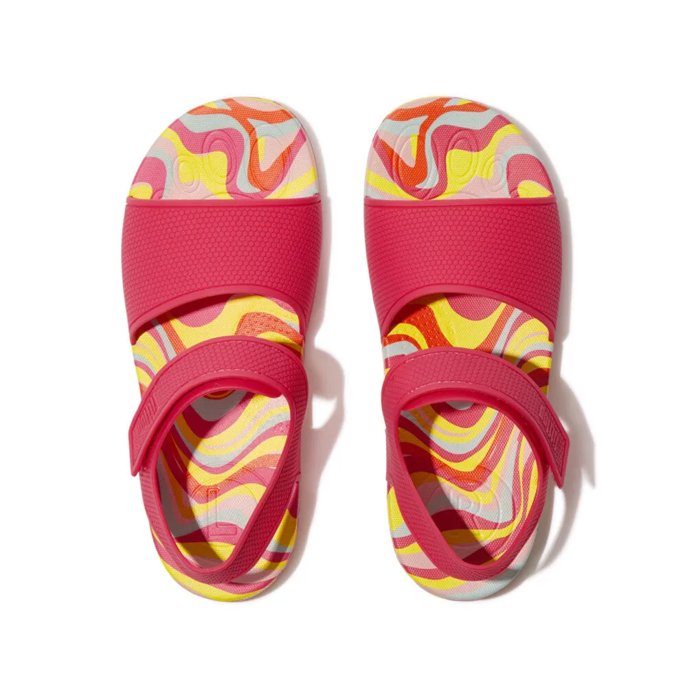 รองเท้าแตะ สำหรับเด็ก รุ่น iQUSHION KIDS JUNIOR SWIRLY ERGONOMIC B/S SANDALS