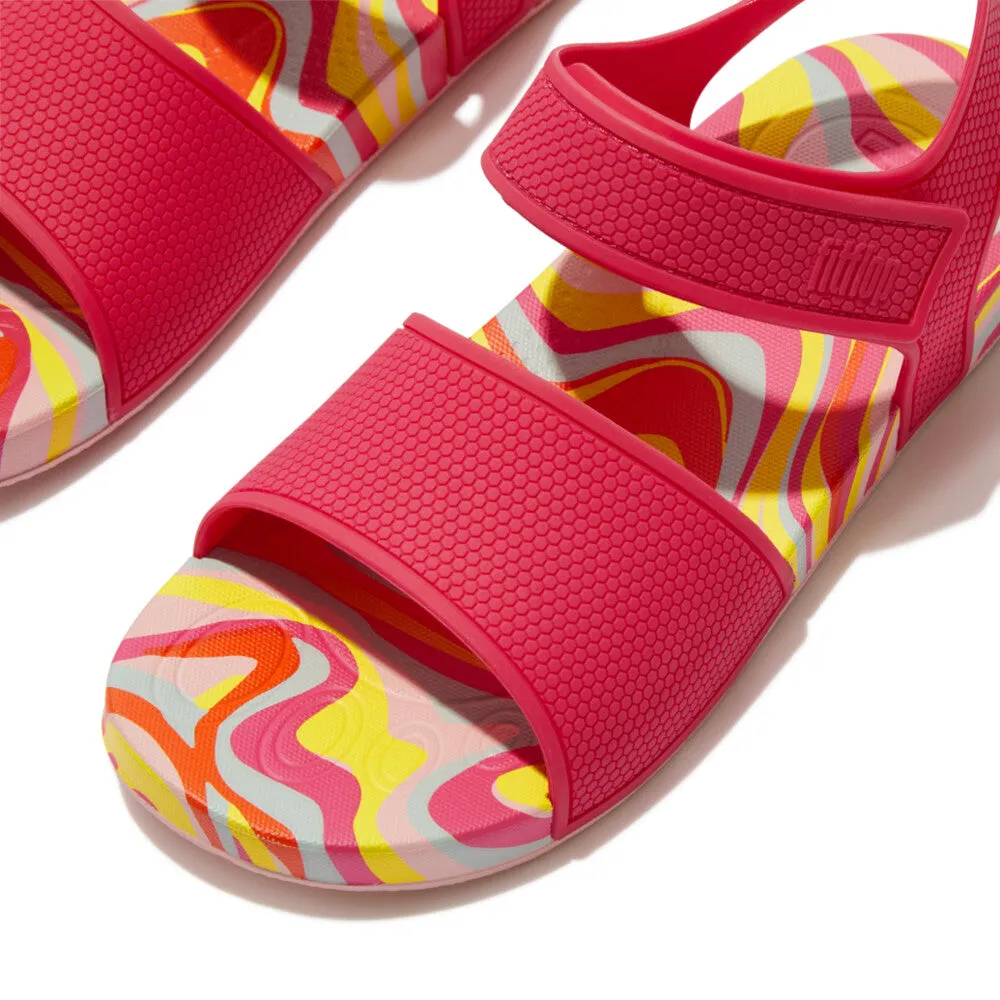 รองเท้าแตะ สำหรับเด็ก รุ่น iQUSHION KIDS JUNIOR SWIRLY ERGONOMIC B/S SANDALS