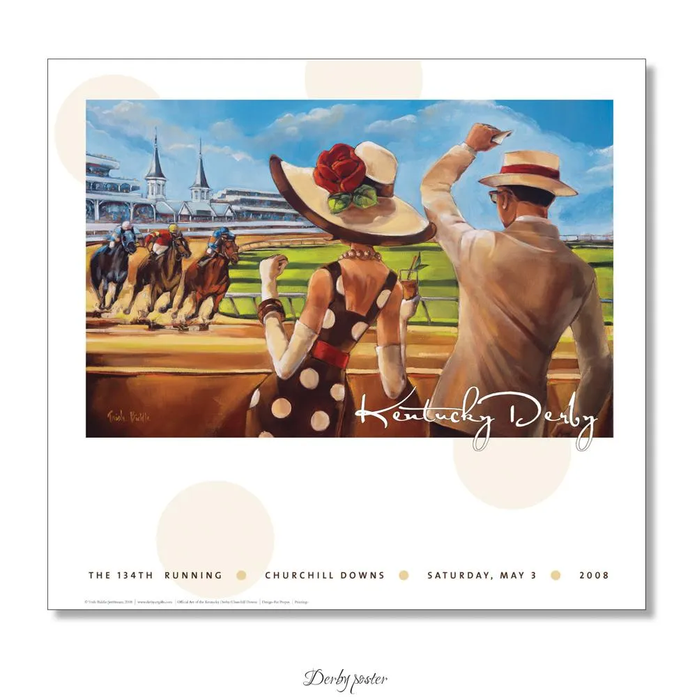 2008 Kentucky Derby Poster