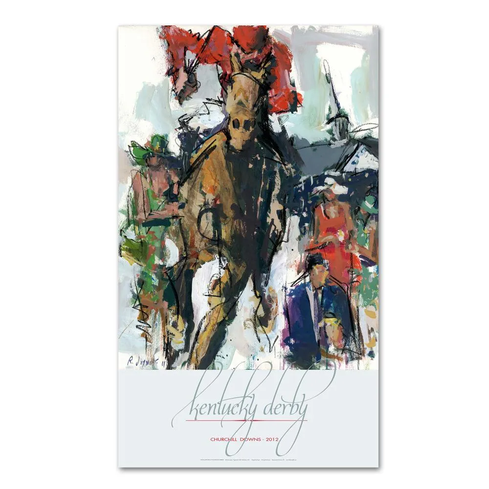 2012 Kentucky Derby Poster