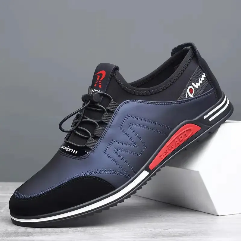 2024 New Men's Casual Sports Shoes Slip on Breathable Men's Shoes Men's Outdoor Non-slip Wear-resistant Running Shoes Men Shoes