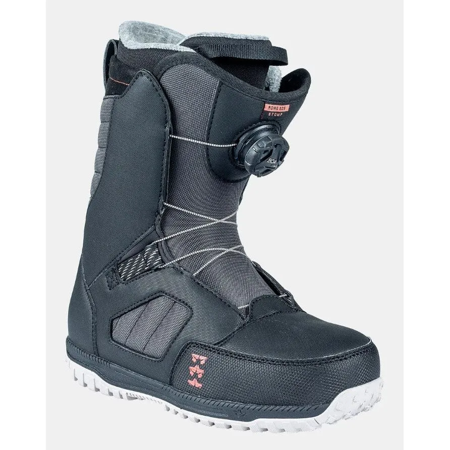 2024 Rome Stomp Boa Women's Black Snowboard Boots