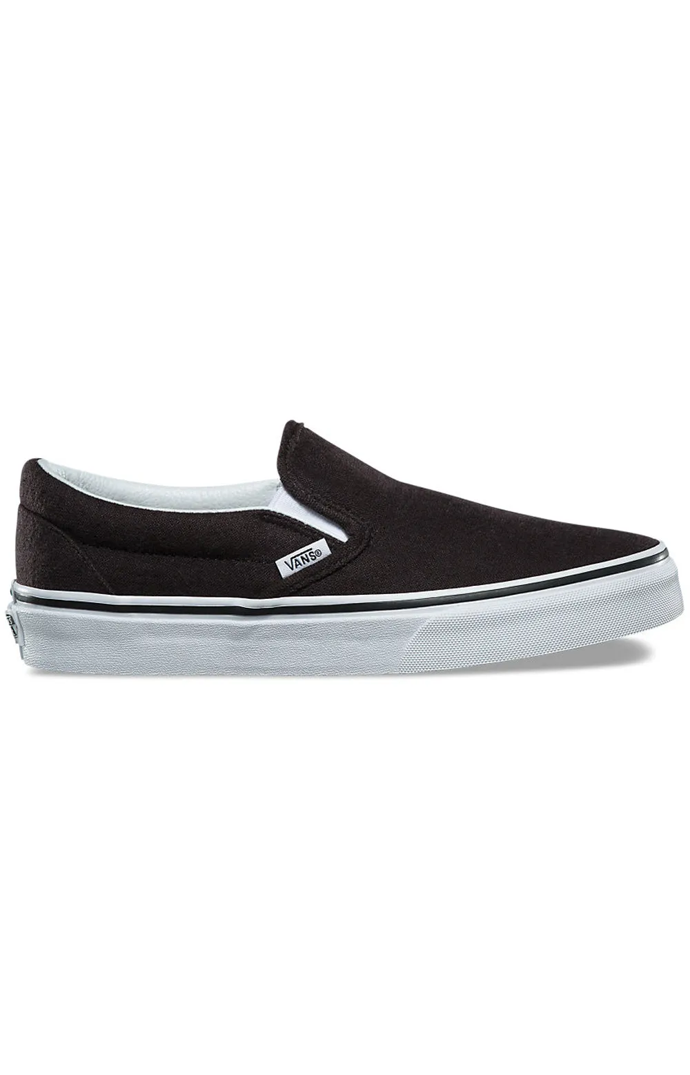 (8F7QCV) Cotton Hemp Classic Slip-On Shoe - Licorice