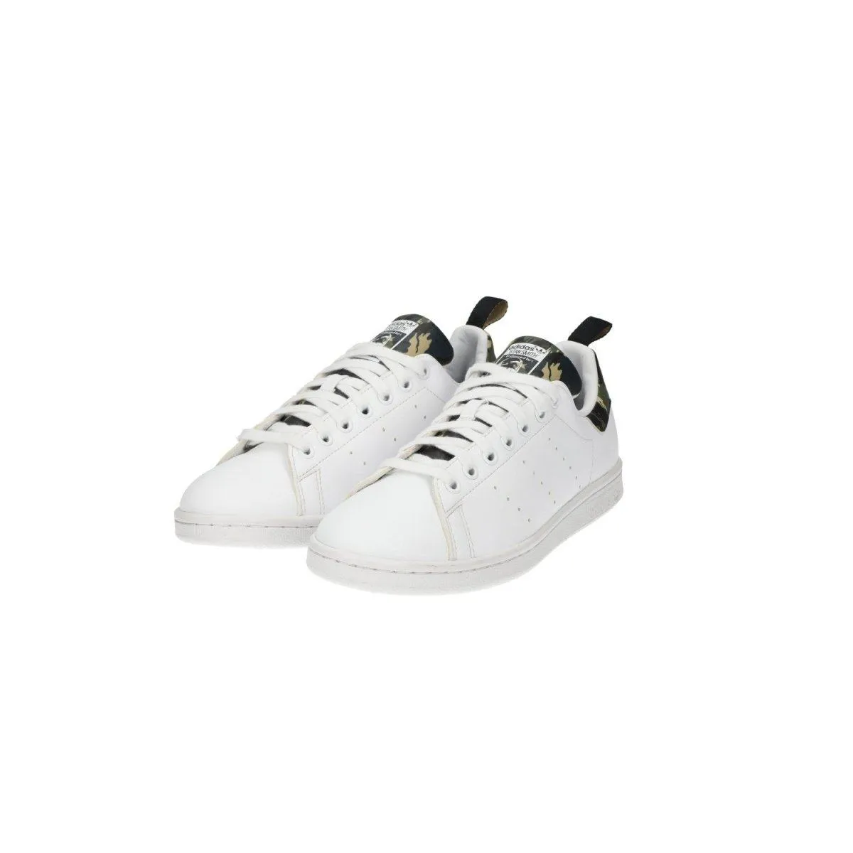 Adidas Stan Smith Low-Top Sneakers White Colour For Men