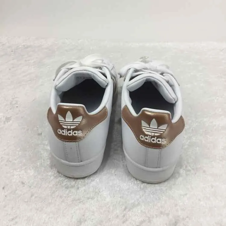 Adidas Women Size 8 White Lace Up Sneakers