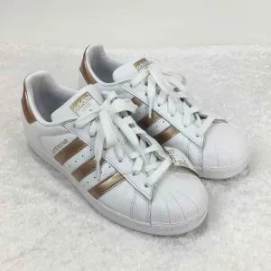 Adidas Women Size 8 White Lace Up Sneakers