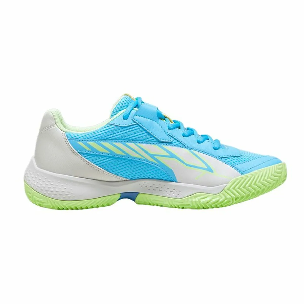 Adult's Padel Trainers Puma NOVA Court Luminous Blue White