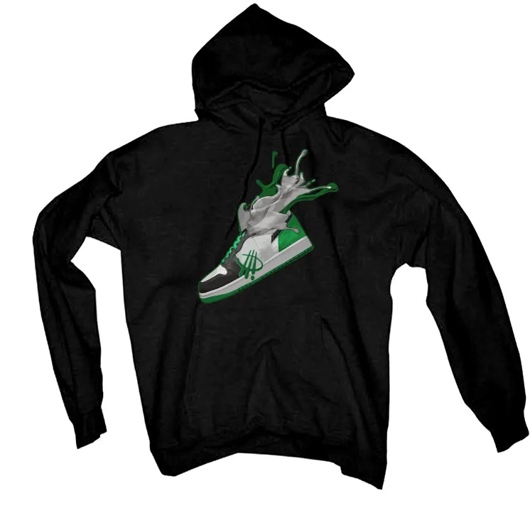 Air Jordan 1 High OG “Lucky Green” | illcurrency Black T-Shirt (SPLASH)