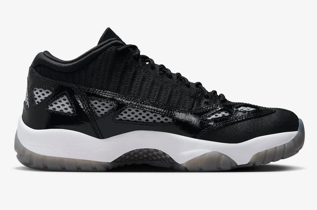 Air Jordan 11 Retro Low IE Black White 919712-001