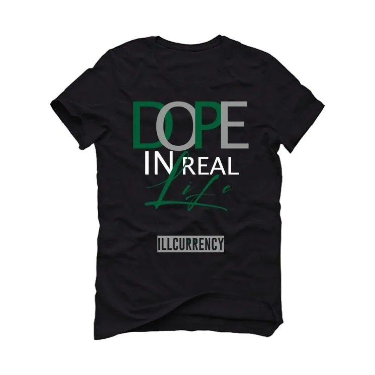 Air Jordan 3 “Pine Green” Black T-Shirt (DOPE)