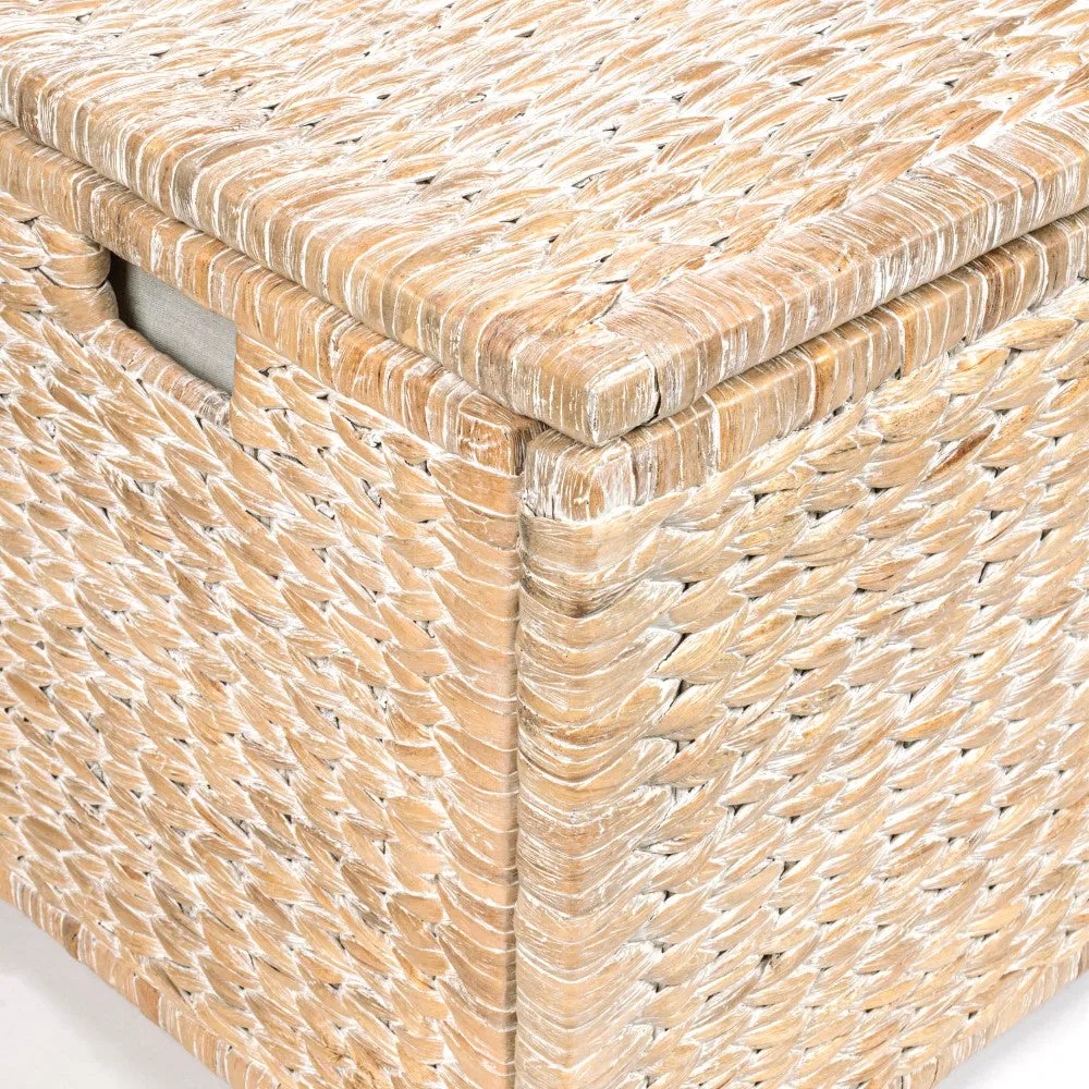 Anada Wicker Weave 30" Storage Trunk