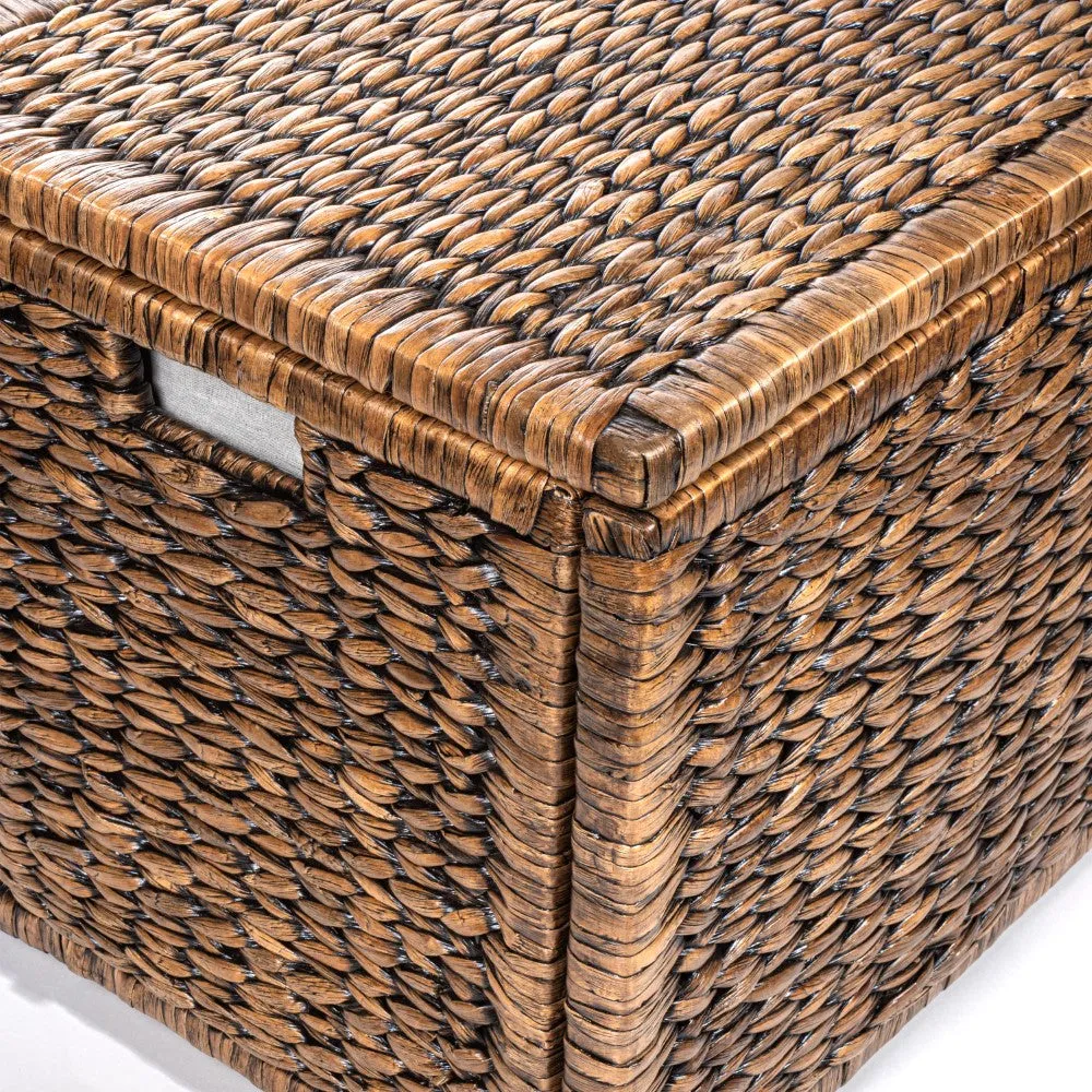 Anada Wicker Weave 30" Storage Trunk