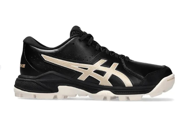 Asics Gel-Peake 2 GS Hockey Shoes Black/Champagne 23/24