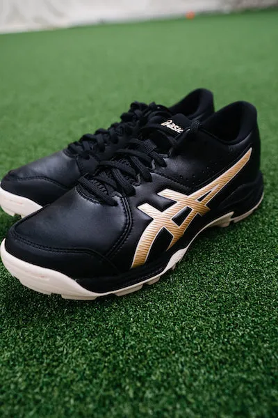 Asics Gel-Peake 2 GS Hockey Shoes Black/Champagne 23/24