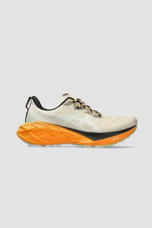 ASICS Men's Novablast 4 TR Sneaker in Nature Bathing/Fellow Yellow