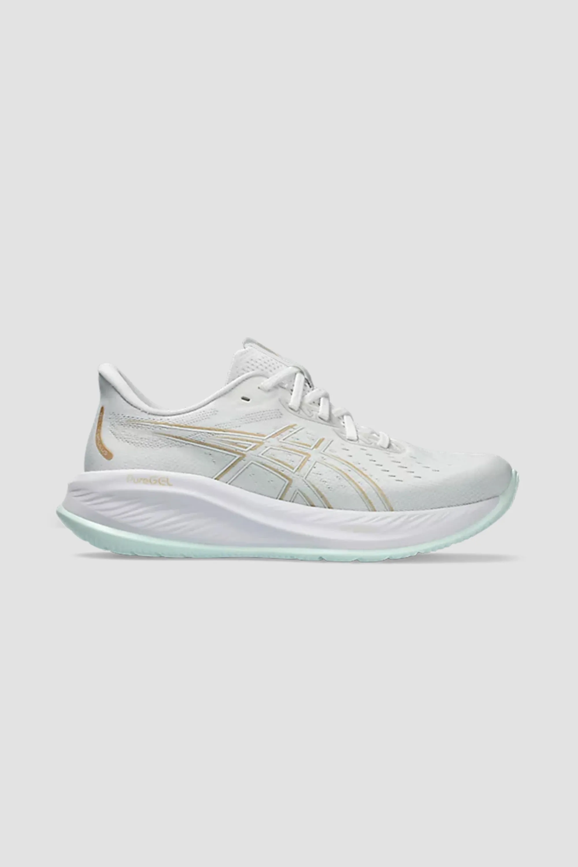 ASICS Women's Gel-Cumulus 26 in White/Pale Mint