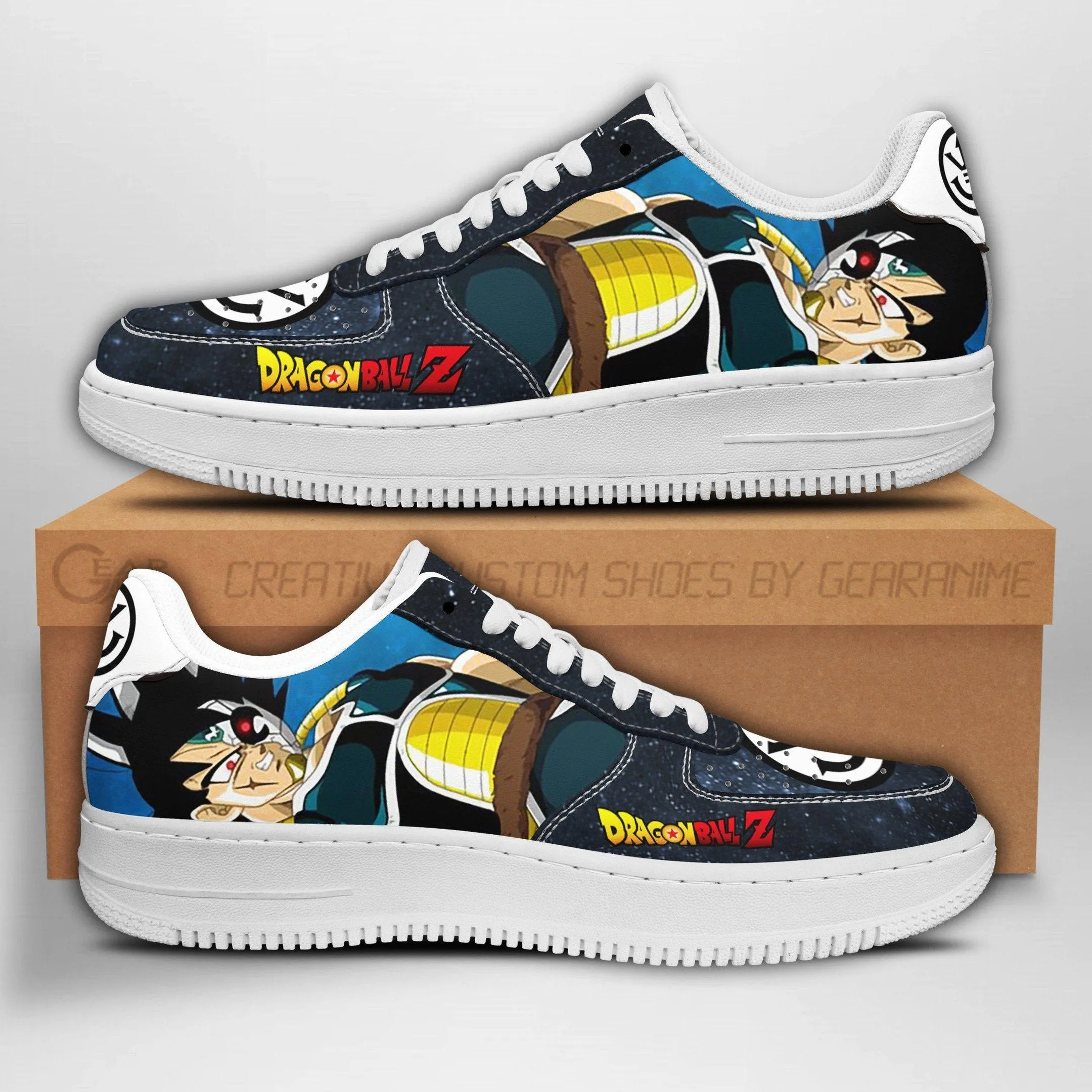 Bardock Air Sneakers Galaxy Custom Anime Dragon Ball Shoes