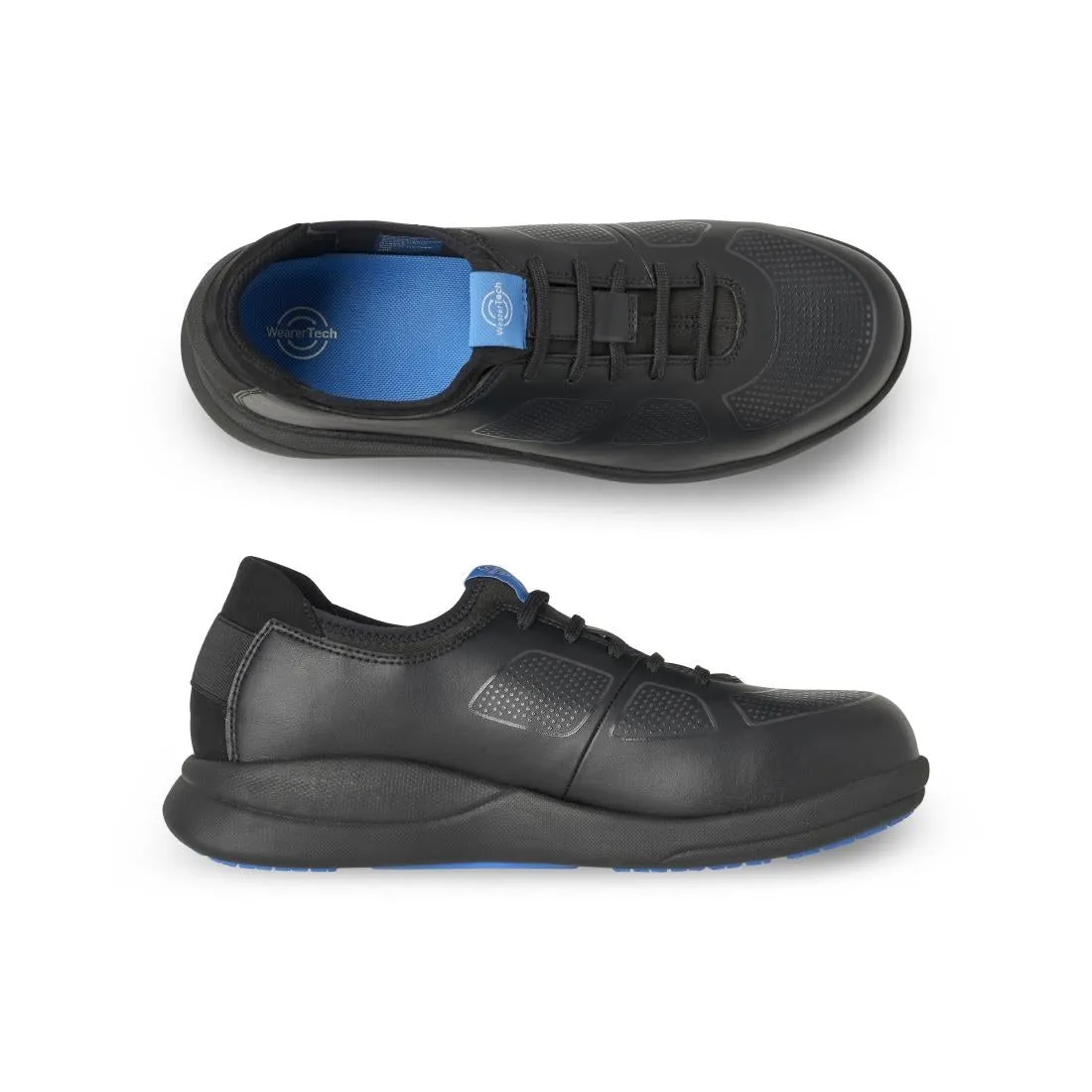 BB745-37 WearerTech Transform Safety Toe Trainer Black with Modular Insole Size 37