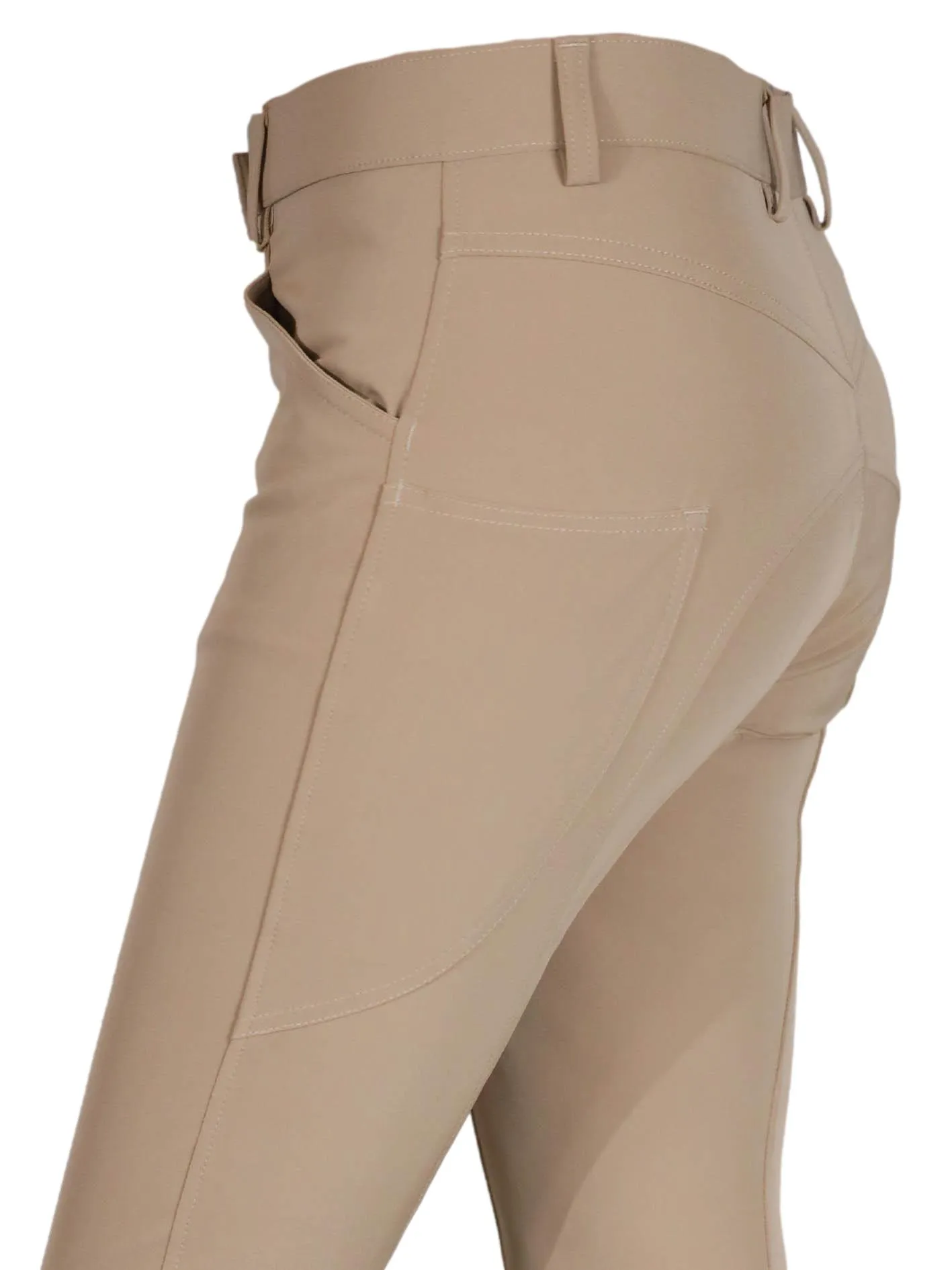 Beige CoolMax Competition Breeches with or without silicone seat