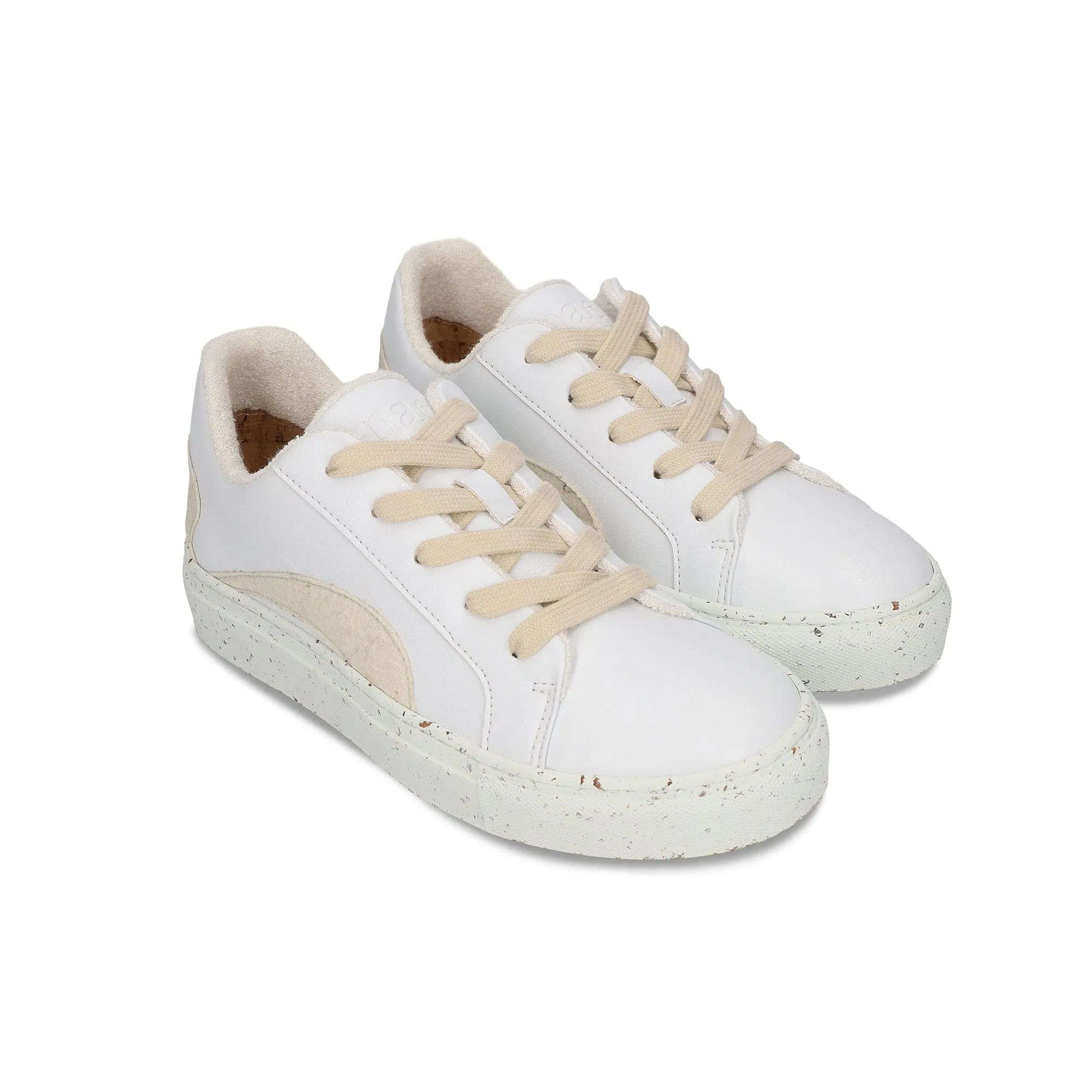 Berlin Unisex Piñatex & Apple Leather Vegan Sneakers | White