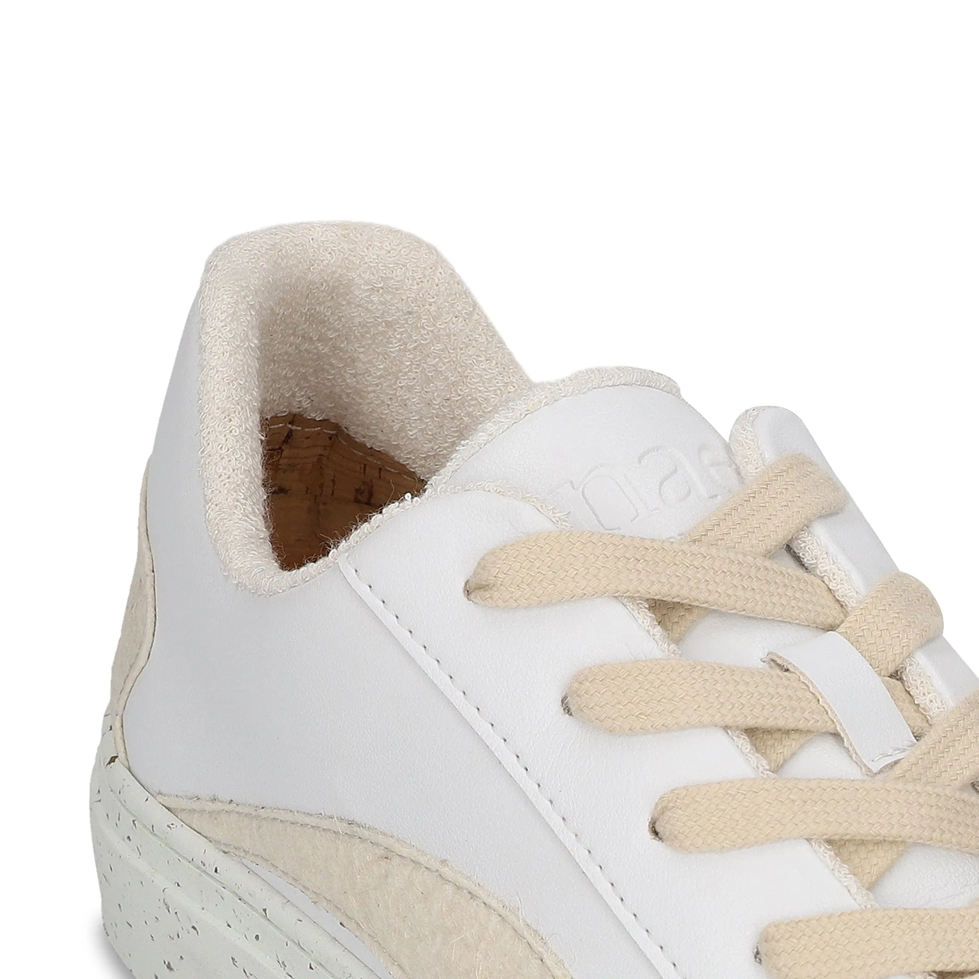 Berlin Unisex Piñatex & Apple Leather Vegan Sneakers | White