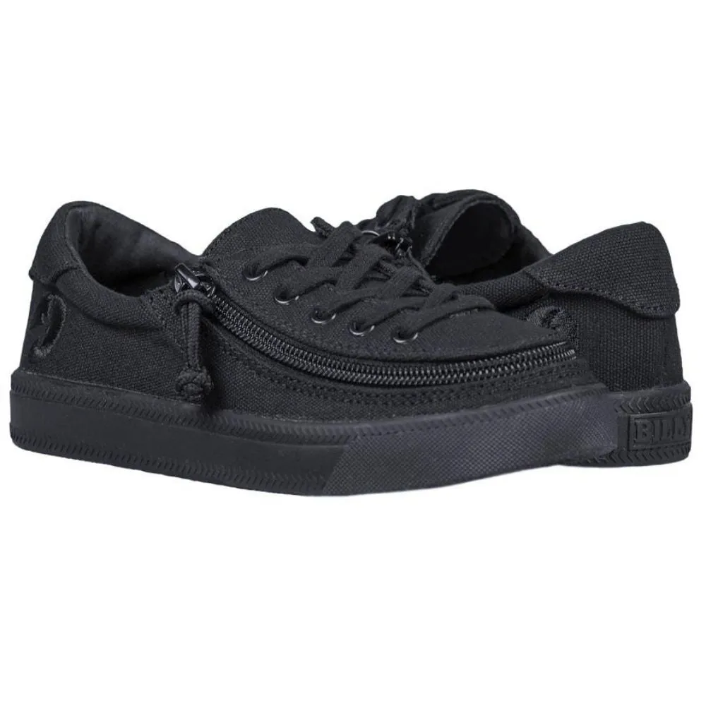 Billy Footwear (Kids) - Low Top Black Canvas shoes