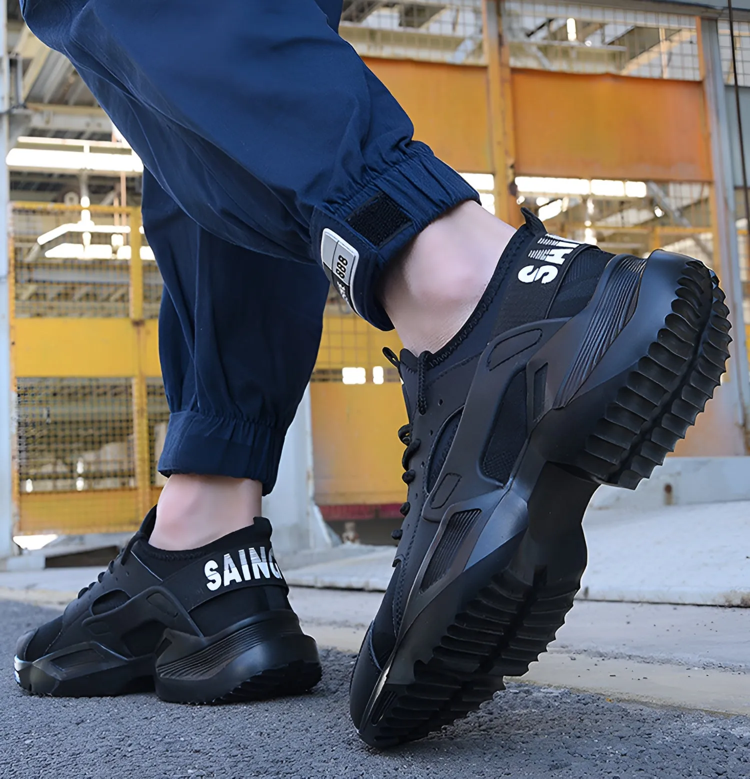 Black Techwear Shoes