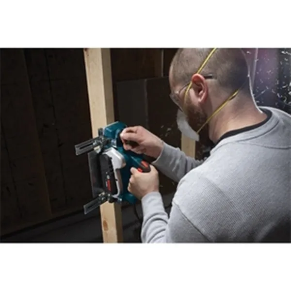 Bosch PL1632 Planer, 6.5 A, 0 to 3-1/4 in W Planning, 0 to 1/16 in D Planning, Trigger Switch Control