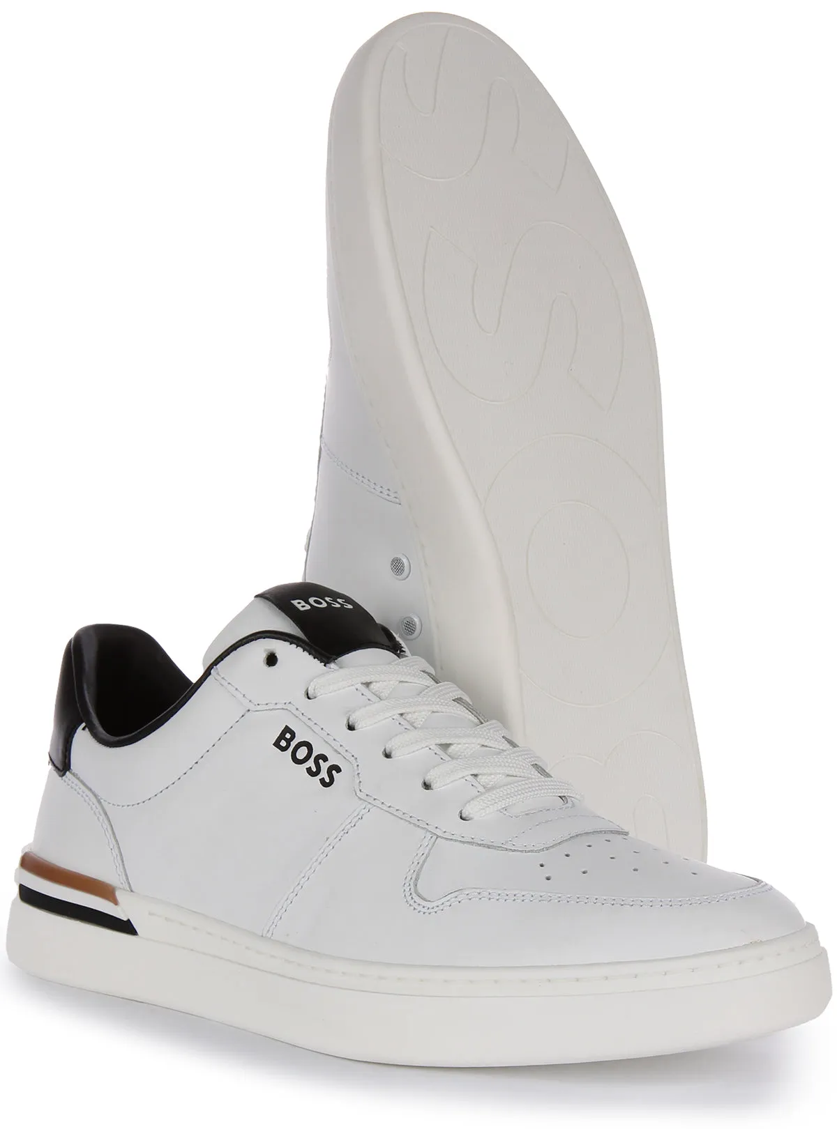 Boss Clint Tennis Itvp In White Black For Men