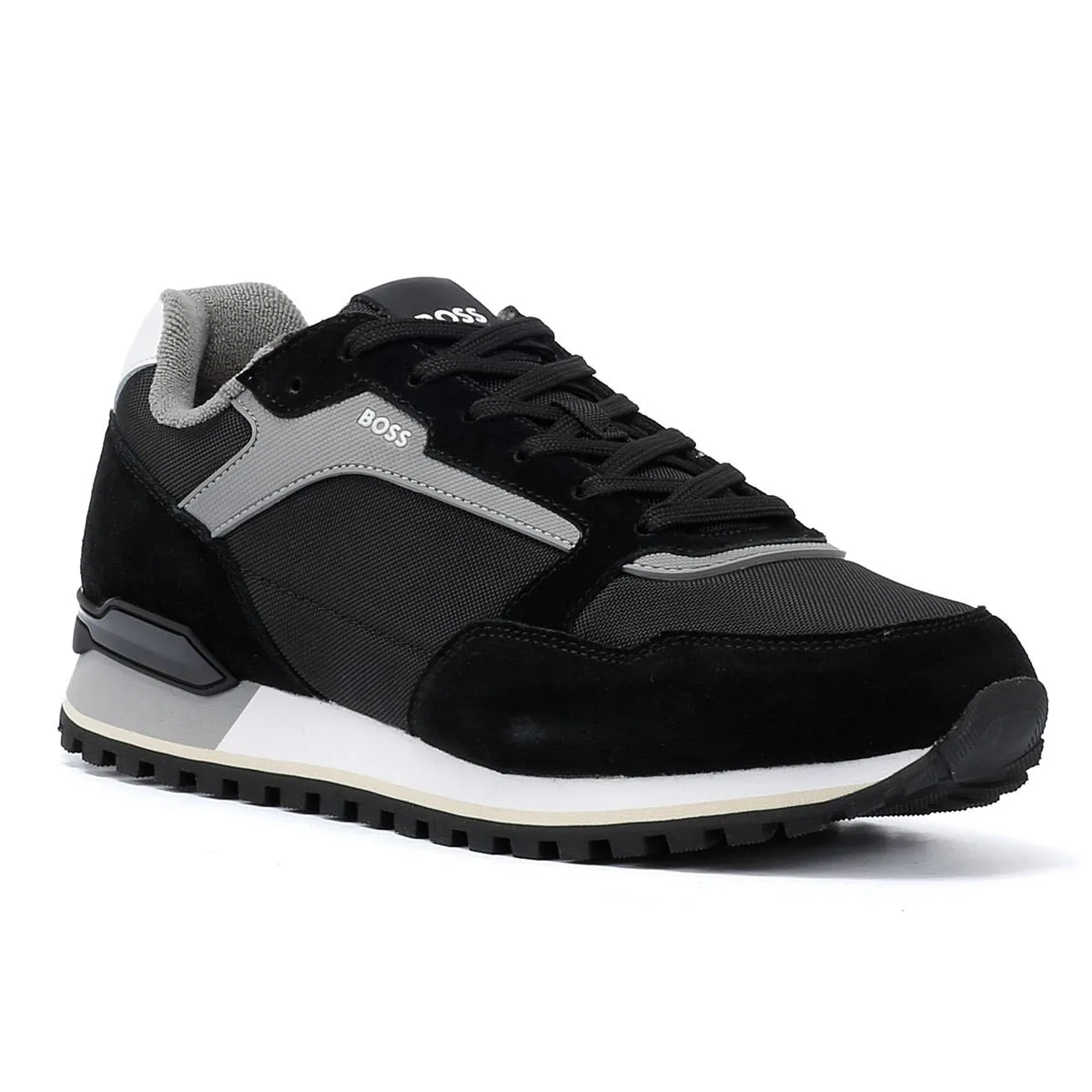 Boss Parkour Runn Men's Charcoal Trainers