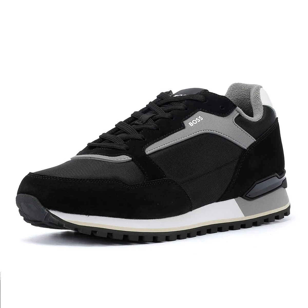 Boss Parkour Runn Men's Charcoal Trainers