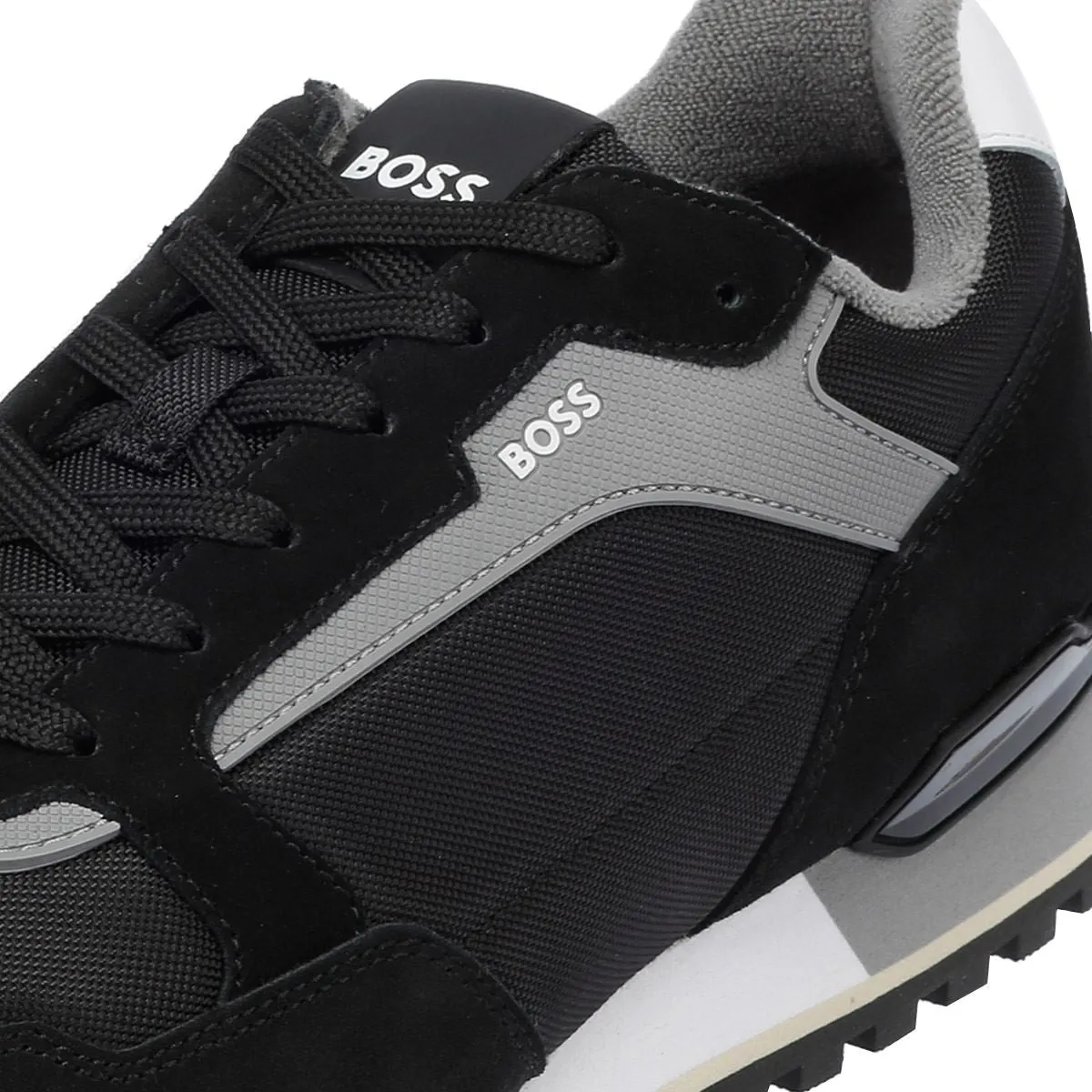 Boss Parkour Runn Men's Charcoal Trainers