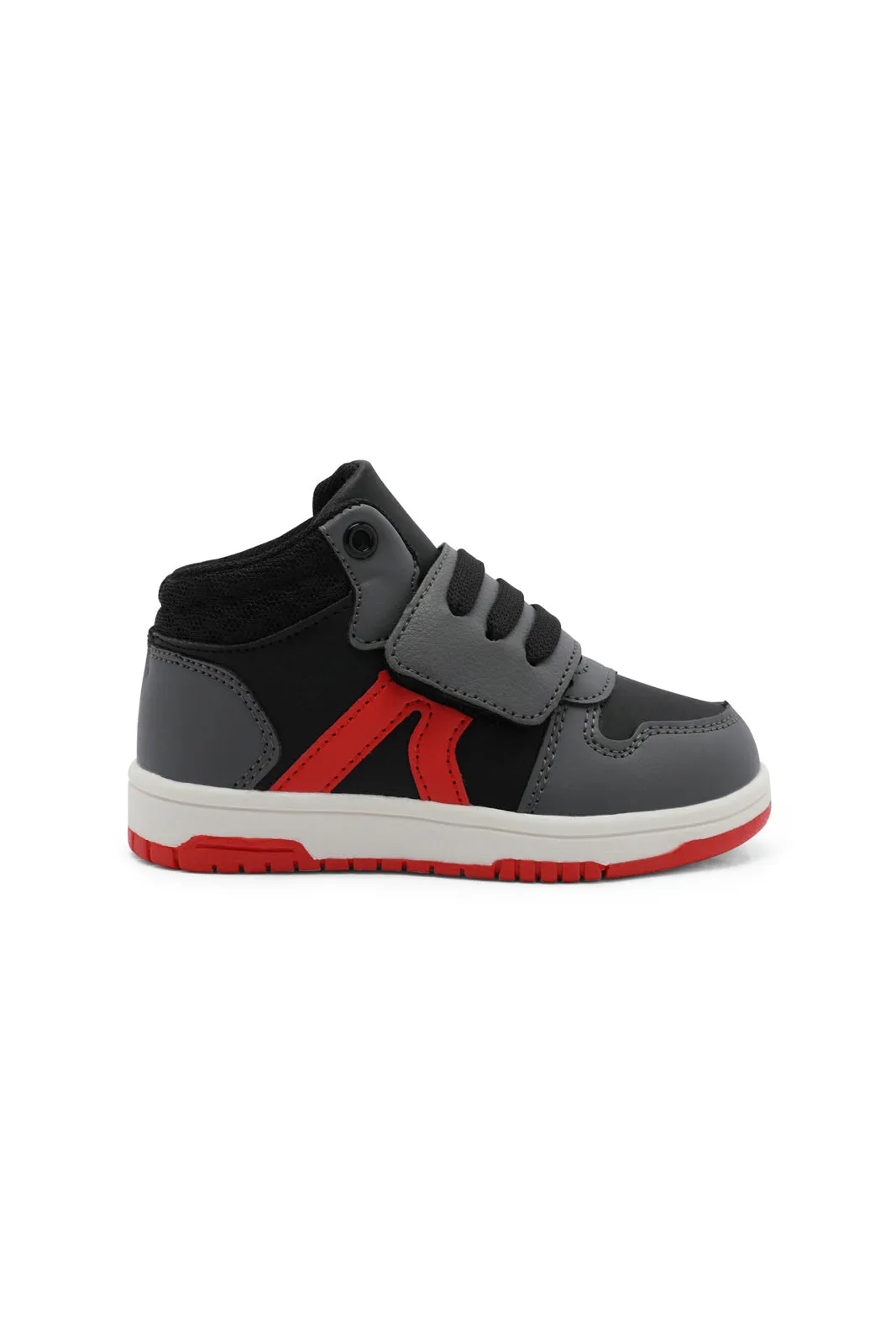 Boys Black Velcro Trainer