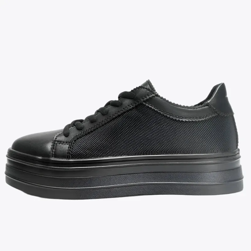 Breathable Black Women's Shoes