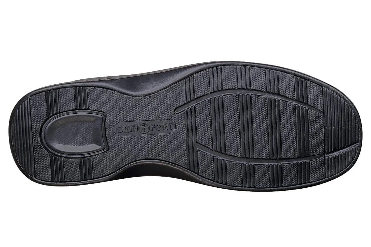 Broadway - Black Orthotic Shoe