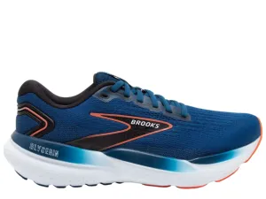 Brooks Glycerin 21 Mens Running Shoe (Blue Opal/Black/Nasturtium)