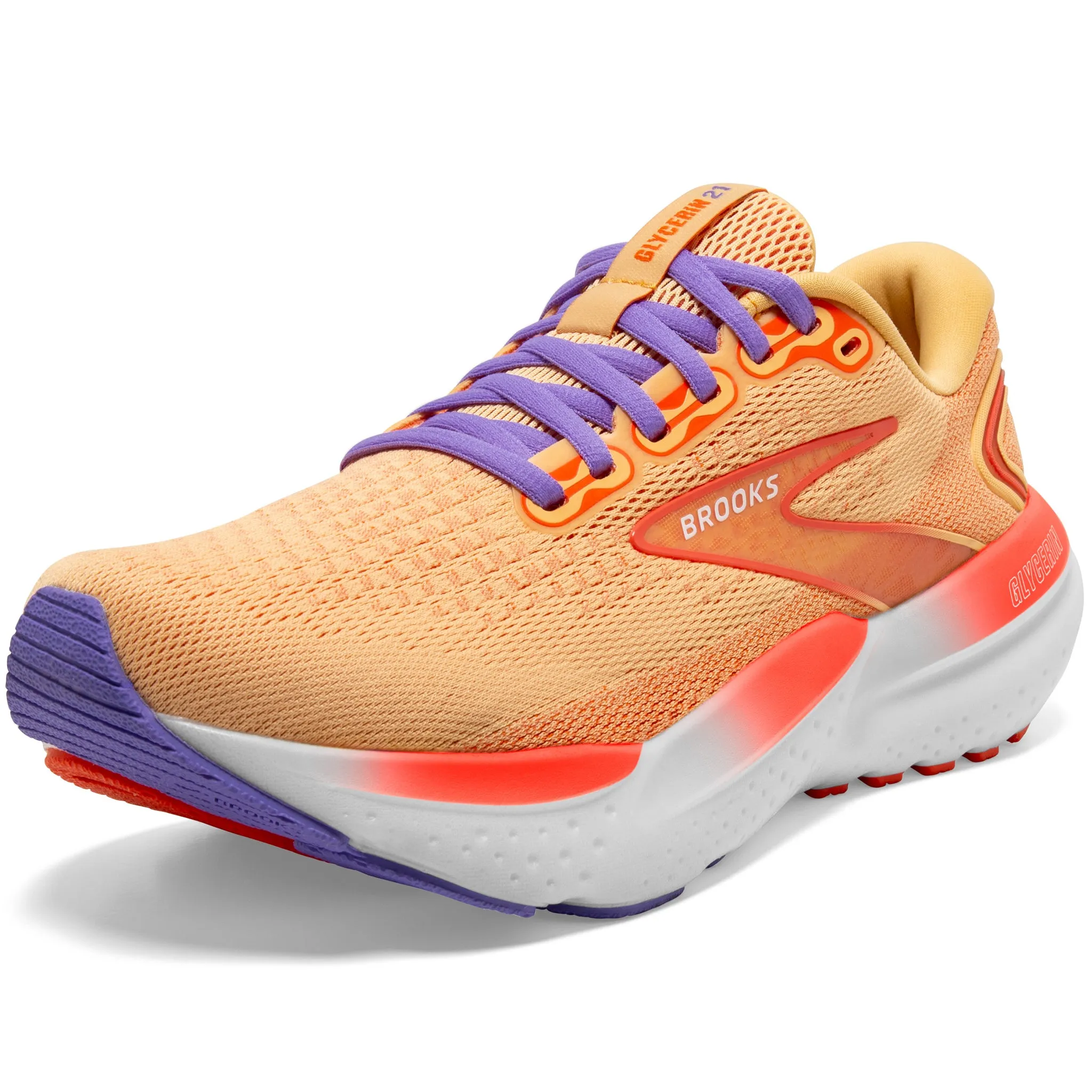 Brooks Glycerin 21 Women’s Sunburst/Nasturtium/Purple