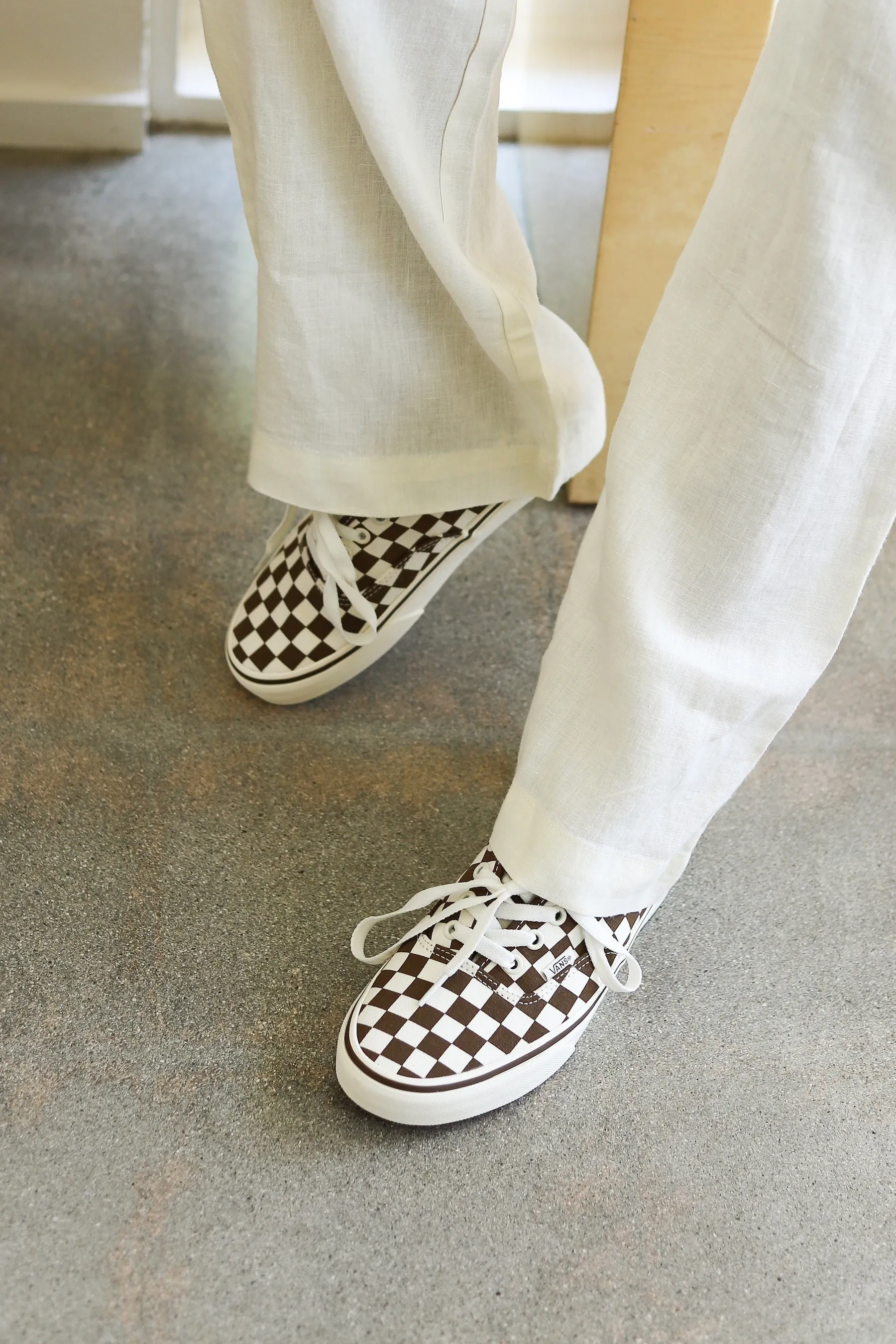 Brown Checkerboard Authentic