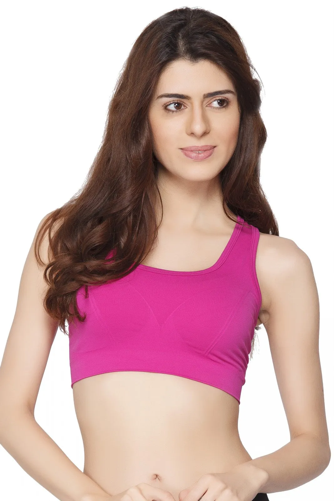 C9 Airwear Women Seamless Sports Bra - Vintage Grey