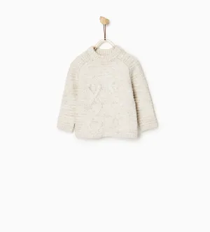 Cable Texture Sweater