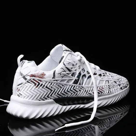 Camouflage Mesh Sneakers