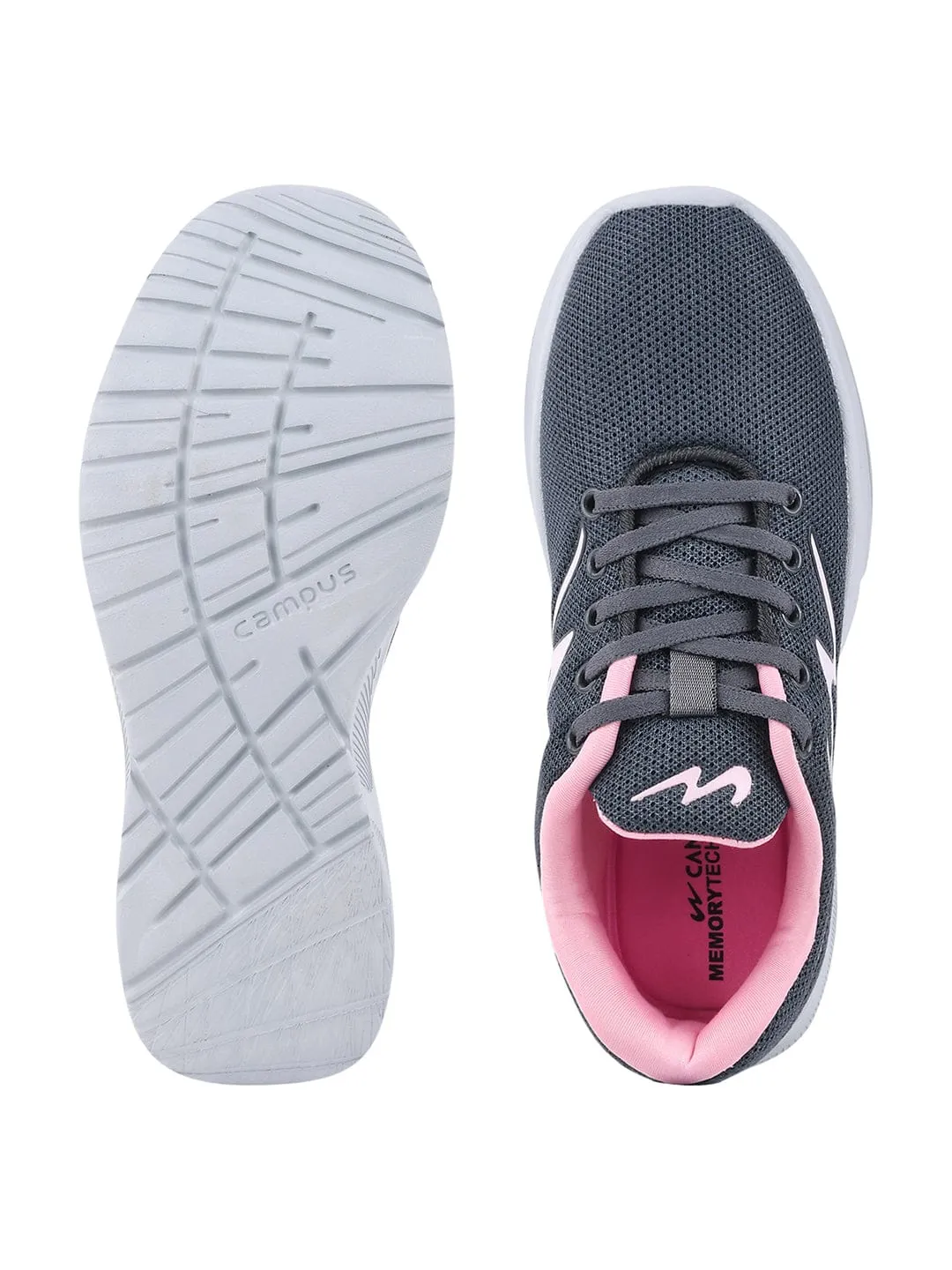 CAMP-TRAPPY Grey Women's Running Shoes