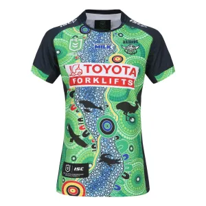 Canberra Raiders Indigenous 2024 Womens Jersey NRL Rugby League By ISC