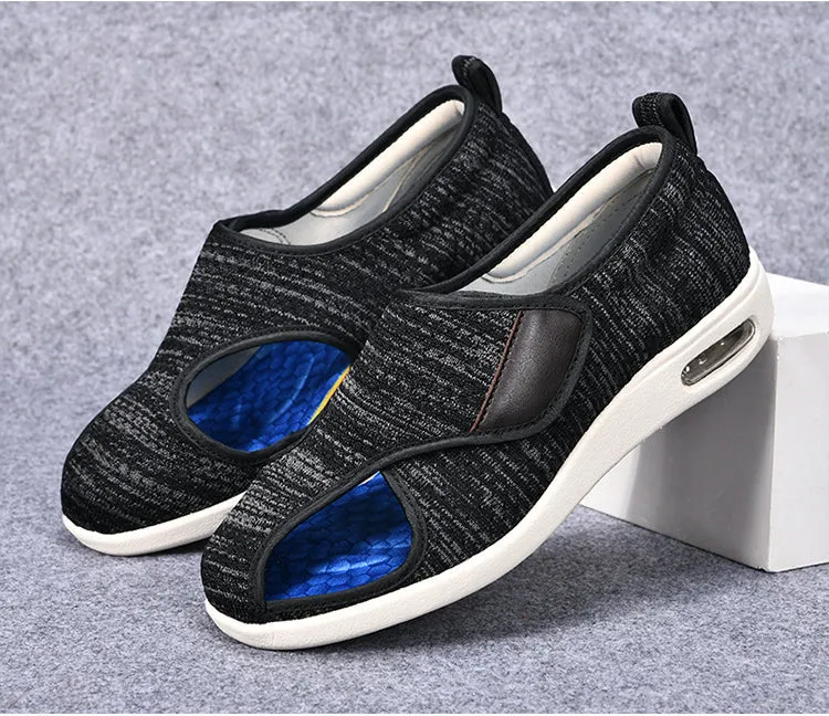 Cilool Plus Size Wide Diabetic Shoes For Swollen Feet Width Shoes-NW048