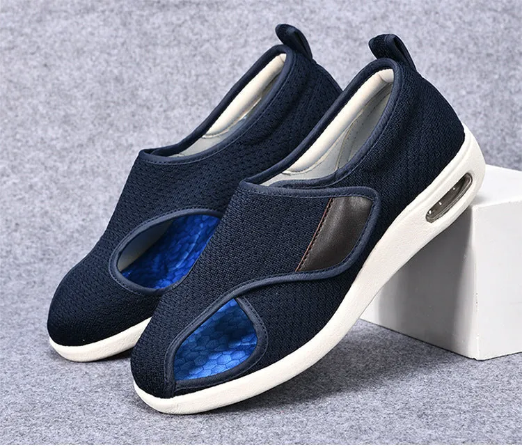 Cilool Plus Size Wide Diabetic Shoes For Swollen Feet Width Shoes-NW048