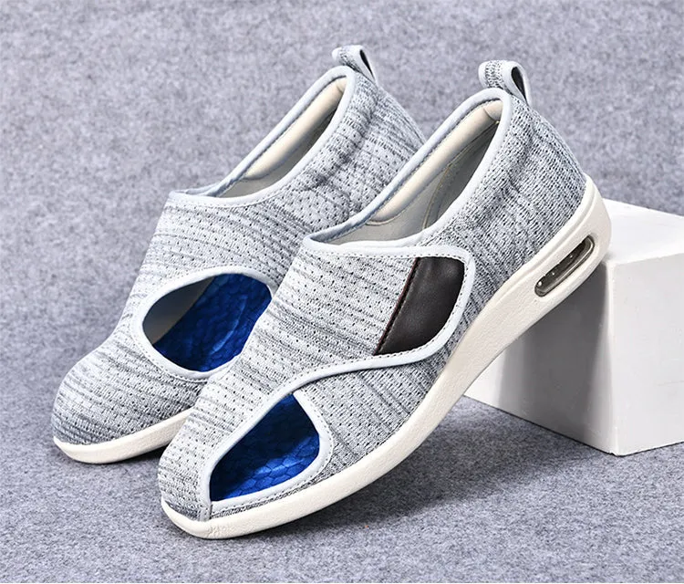 Cilool Plus Size Wide Diabetic Shoes For Swollen Feet Width Shoes-NW048