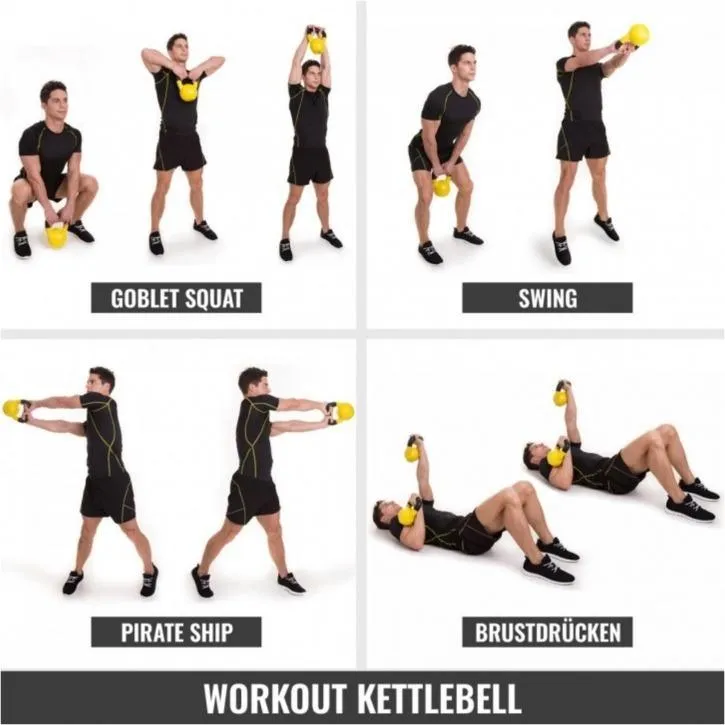 Contrast Vinyl Kettlebell 8KG