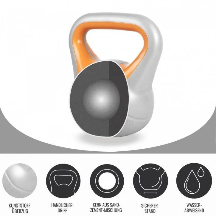 Contrast Vinyl Kettlebell 8KG