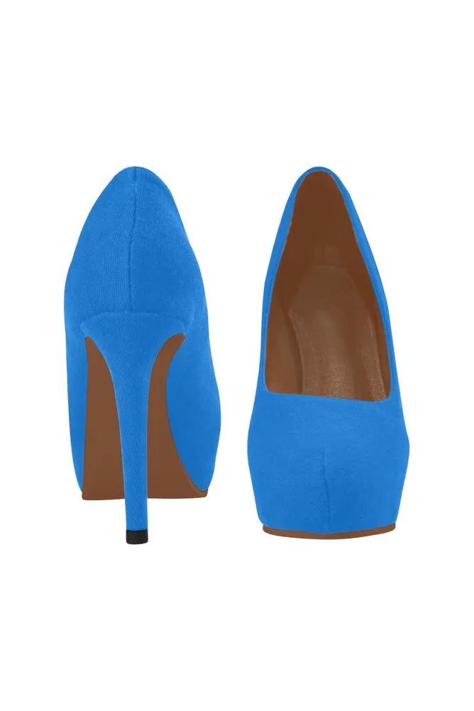 Coral Blue Women's High Heels