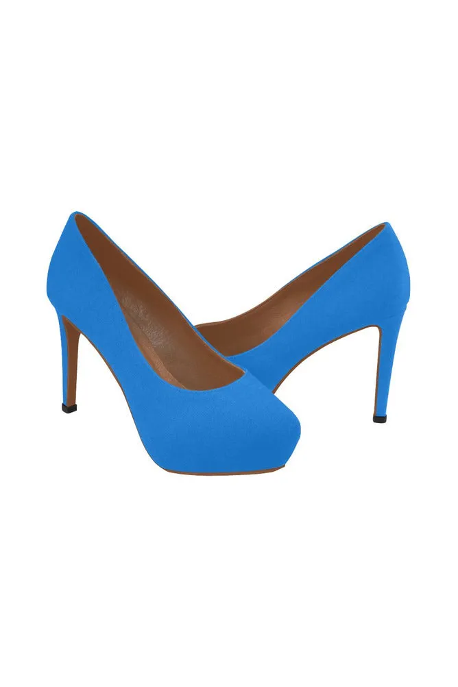 Coral Blue Women's High Heels